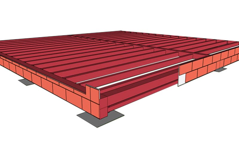 Durabase steel base diagram