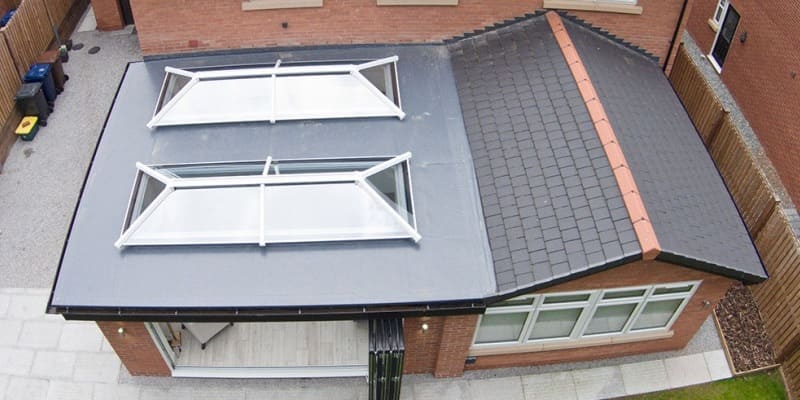 Ultrasky twin lantern roof